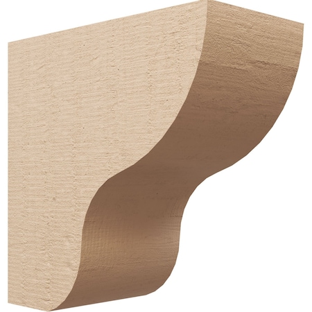 9in. W X 18in. D X 18in. H Series 1 Greensboro Rough Cedar Woodgrain TimberThane Corbel, Primed Tan